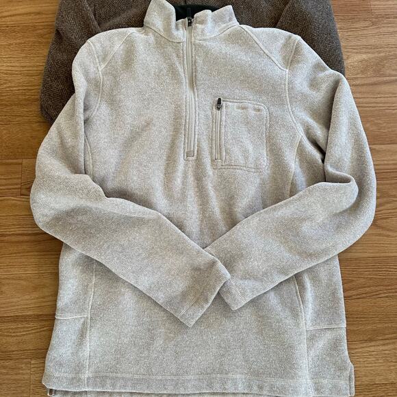 Set of 2 Men's Pullovers Neutral Fall Winter Pullover Sweatshirt Arrow Woolrich - Picture 2 of 8